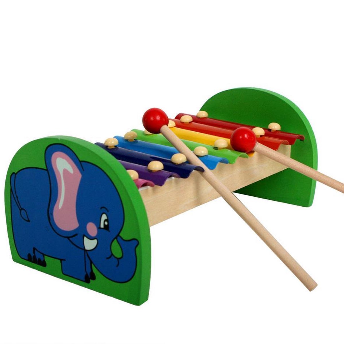 houten xylofoon olifant