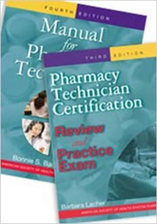 Manual for Pharmacy Technicians and Pharmacy Technician Cert ... - cover