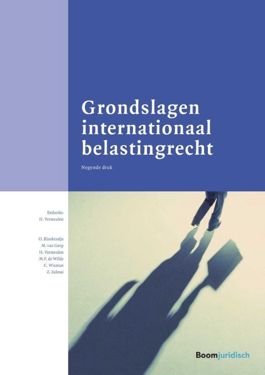 Boom fiscale studieboeken  -   Grondslagen internationaal belastingrecht - O. Blankestijn
