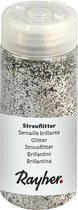 Strooiglitter zilver Rayher - 110gr
