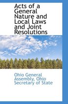 Acts of a General Nature and Local Laws and Joint Resolutions