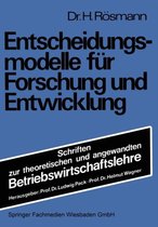 Entscheidungsmodelle Fur Forschung Und Entwicklung