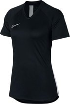 Nike Dry Academy 18 Sportshirt Dames - zwart/wit