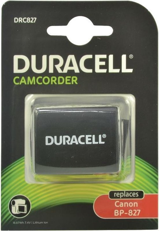 Duracell camera accu voor - Canon (BP-827) | bol.com