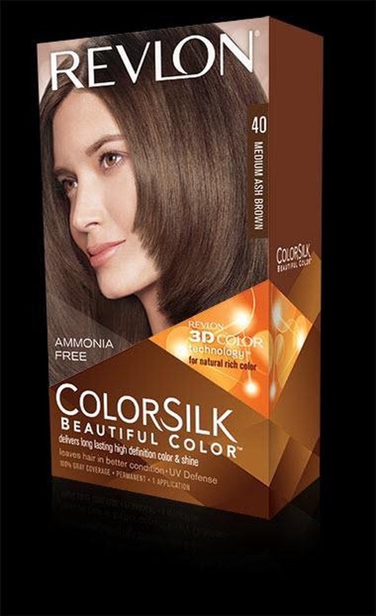 Revlon ColorSilk Beautiful Color haarkleuring Bruin