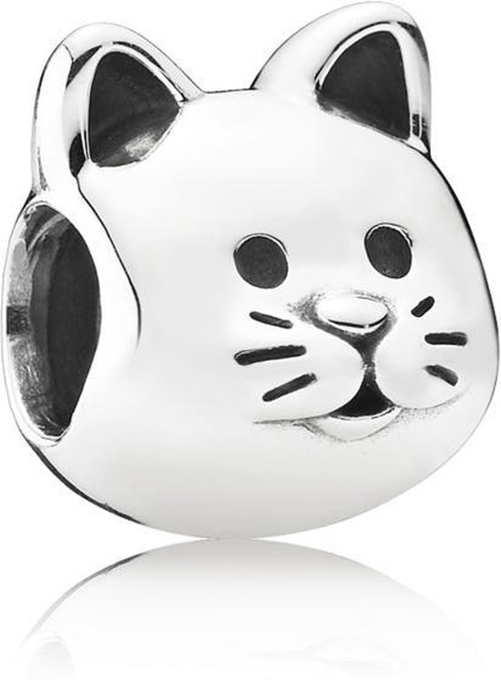 hier publiek Regeringsverordening Pandora bedel Zilver 'Nieuwsgierige kat' | bol.com
