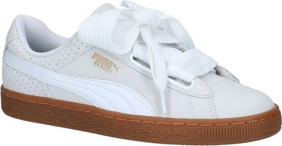 Puma Basket Heart Witte Sneakers | bol.com