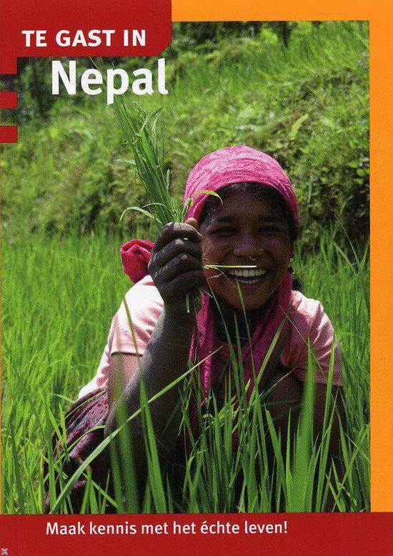 Cover van het boek 'Te gast in Nepal'