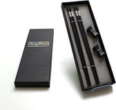 ChopStore - Bitchu Silver chopsticks in luxe cadeauverpakking