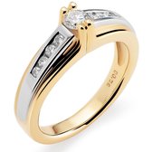 Orphelia RD-3277/54 - Ring - Bicolor Goud 18 Karaat - Diamant 0.36 ct