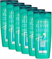 6x250 ml L'Oréal paris shampoo - Elvive Hydra-collagen