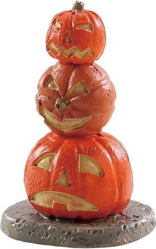 Lemax Kerstdorp Gestapelde Halloween Pompoen