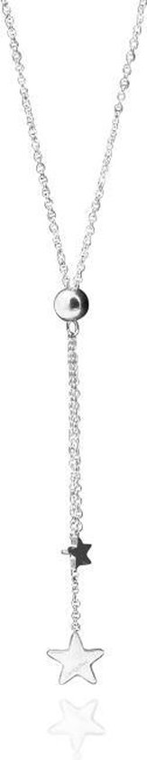 Montebello Ketting Arya - 316L Staal - Ster - 46+5cm