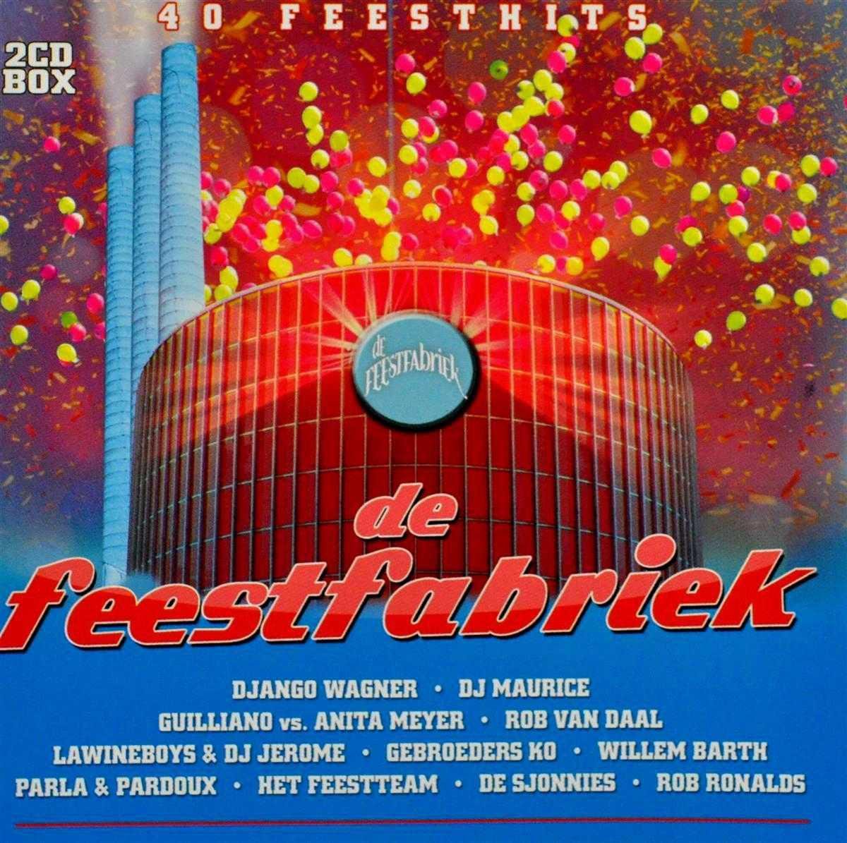 Feestfabriek, De, various artists CD (album) Musique