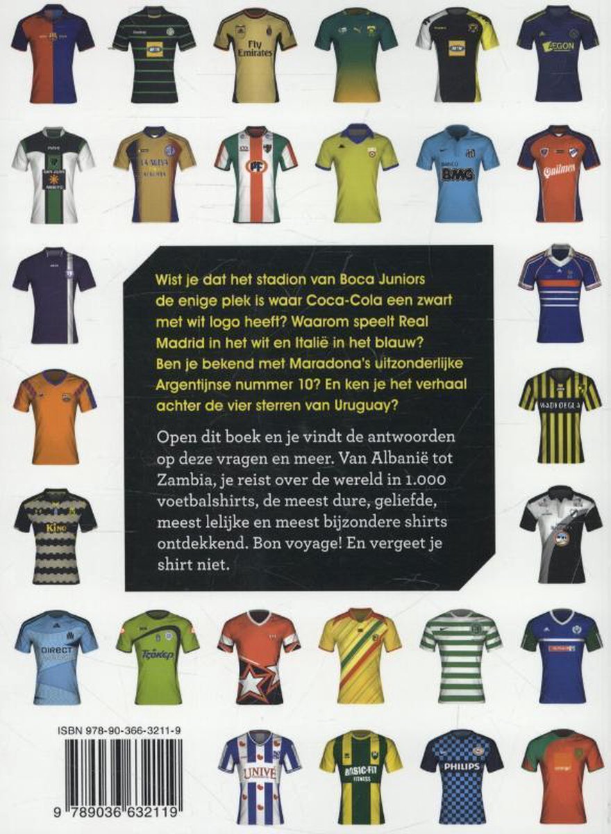 1000 Voetbalshirts — cadeau in Boeken - foto 2