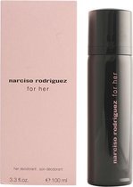MULTI BUNDEL 2 stuks NARCISO RODRIGUEZ FOR HER deodorant Spray 100 ml