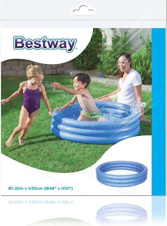 Bestway Piscine Gonflable Rond Bleu