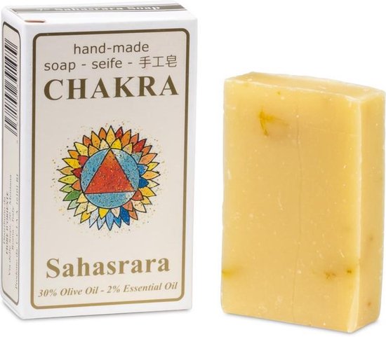 Foto: Zeep 7e chakra sahasrara met sinaasappel en spikenard nardus 