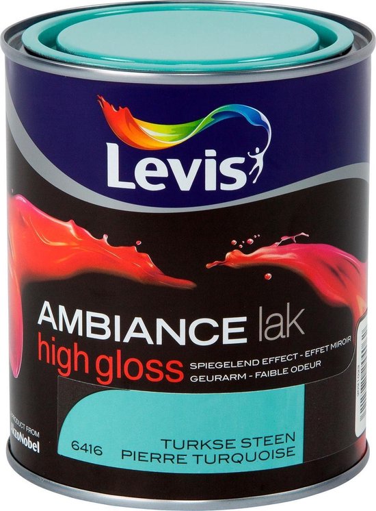 Levis Ambiance Lak High Gloss Turkse steen 0,75L