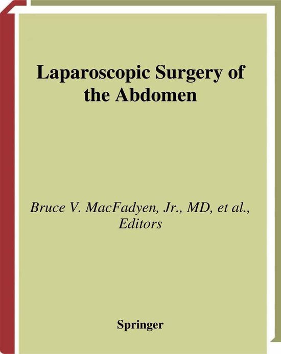 Laparoscopic Surgery of the Abdomen - cover