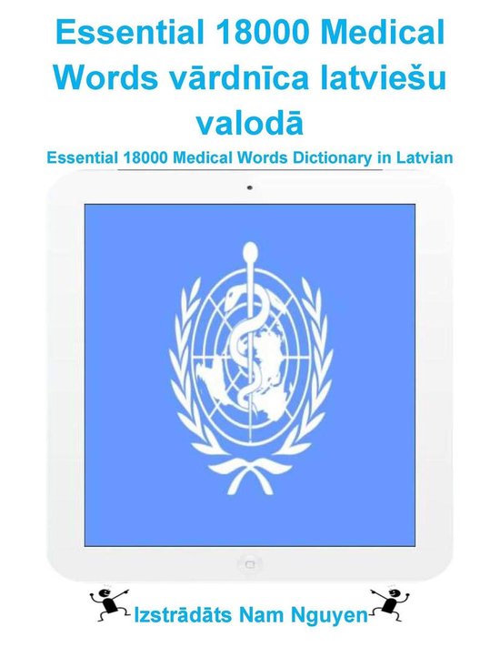 Essential 18000 Medical Words vārdnīca latviešu valodā - cover