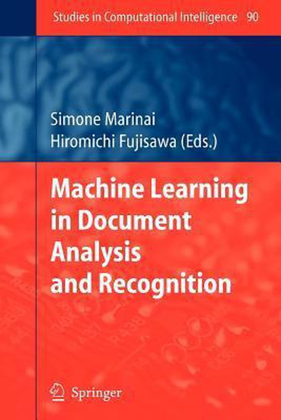 Machine Learning in Document Analysis and Recognition - cover