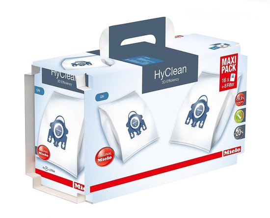 HyClean 3D Efficiency GN XXL-pack - Stofzuigerzakken - 16 stuks