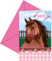 Uitnodiging Verjaardag Paarden
