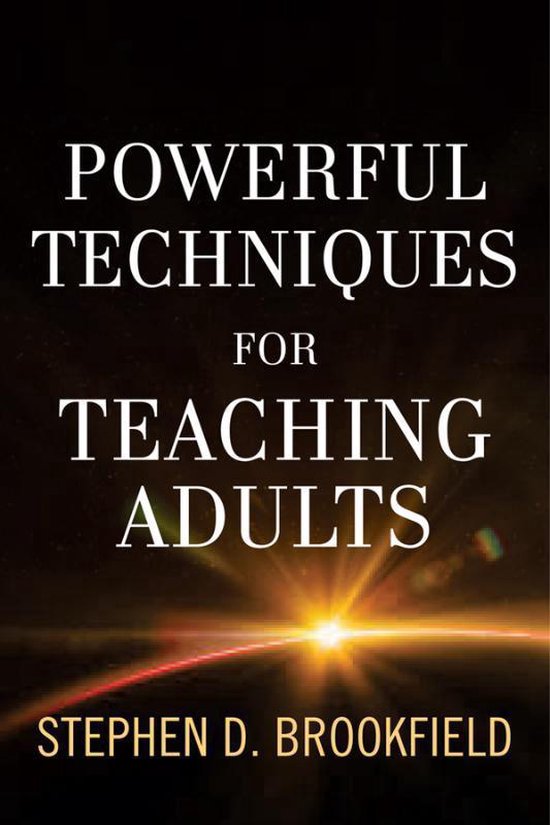 Powerful Techniques For Teaching Adults - cover