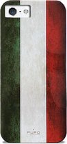 PURO Apple iPhone 5/5S Back Cover - Italian Flag