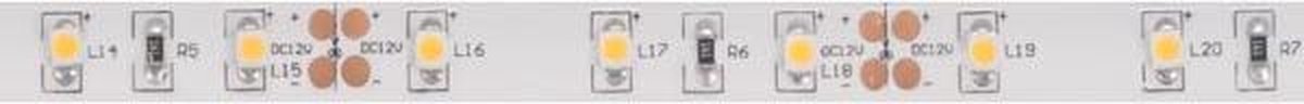 Velleman Ledstrip, flexibel, zelfklevend, IP61, 300 leds, 5 m, 12 V, 3000K, warm wit