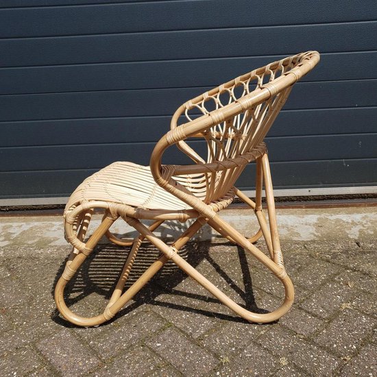 rotan - stoel - vintage stijl - bohemian stijl | bol.com