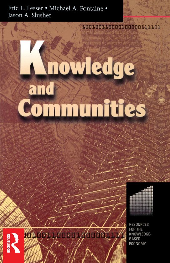 Knowledge and Communities - cover