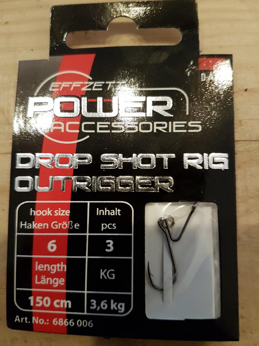 Drop shot Rig onderlijnboekje - EFFZETT
