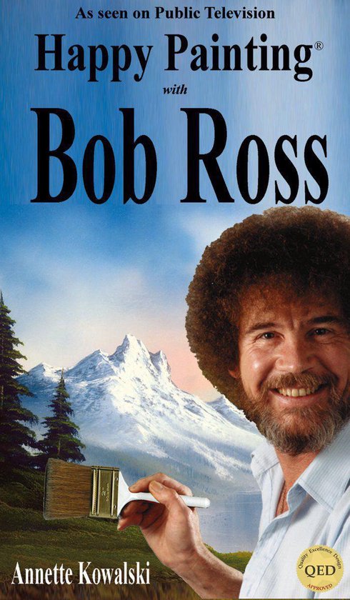 Happy Painting with Bob Ross - cover