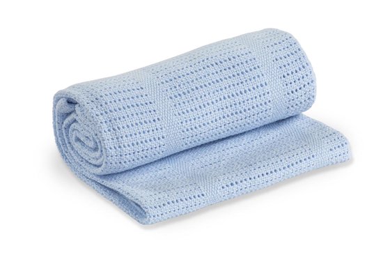Lulujo - Dekentje - 100x80 cm - Blauw van LuLu — afbeelding 3