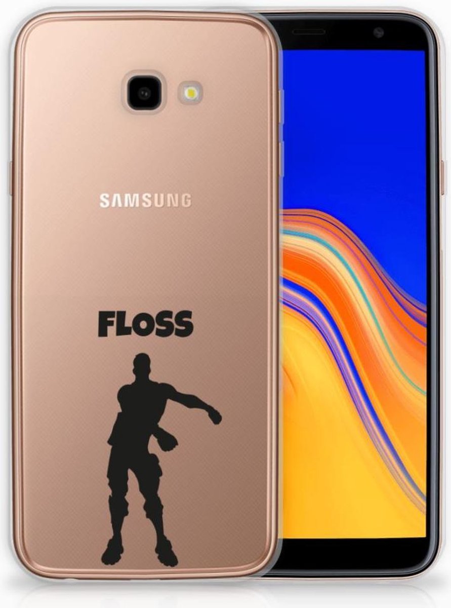 Samsung Galaxy J4 Plus (2018) Telefoonhoesje met Naam Floss