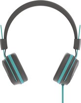Hama Next Headset Bedraad Hoofdband Oproepen/muziek Bluetooth Grijs, Turkoois