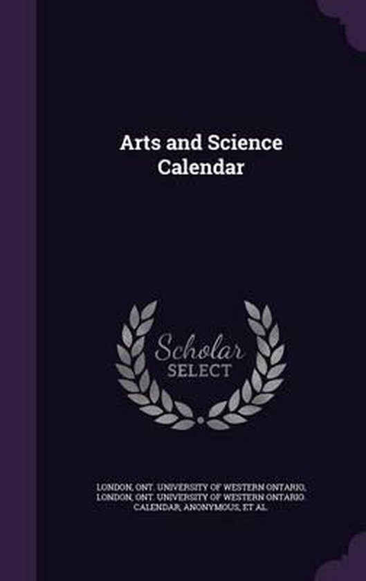 Arts and Science Calendar 9781354245576 Boeken