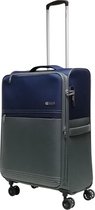 Benzi Belem Medium koffer + TSA slot - 65 cm Expandable - Donkerblauw