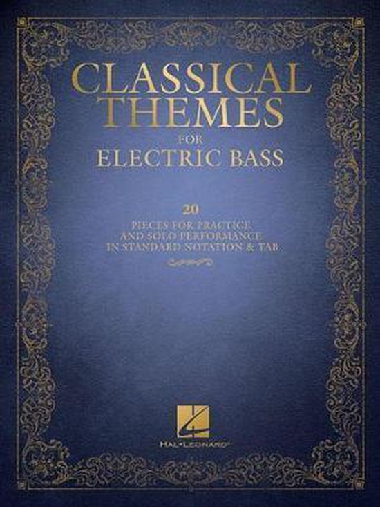 Foto: Classical themes for electric bass 20 pieces for practice and solo performance in standard notation tab