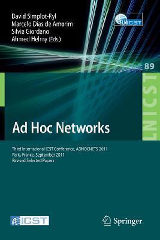 Ad Hoc Networks - cover