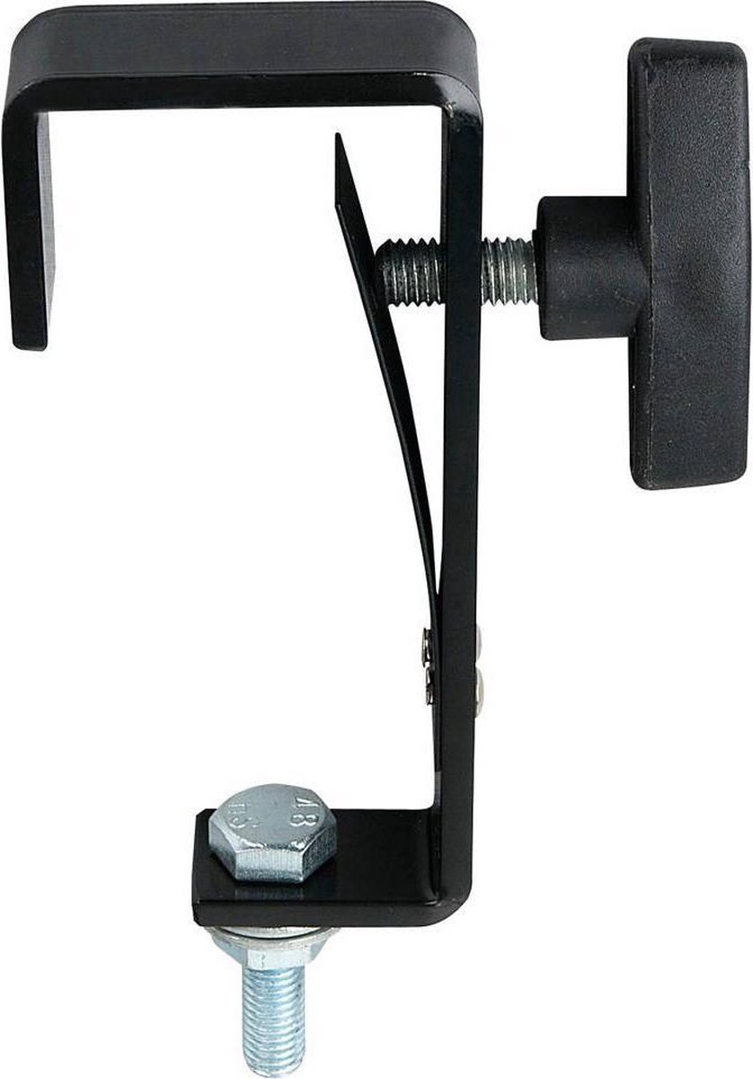 Showtec G-haak 50mm zwart met bescherming