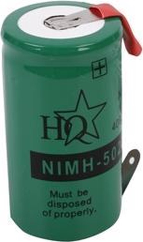 HQ NIMH-5020S industrieel oplaadbare batterij/accu Nikkel-Metaalhydride (NiMH) 4000 mAh 1,2 V