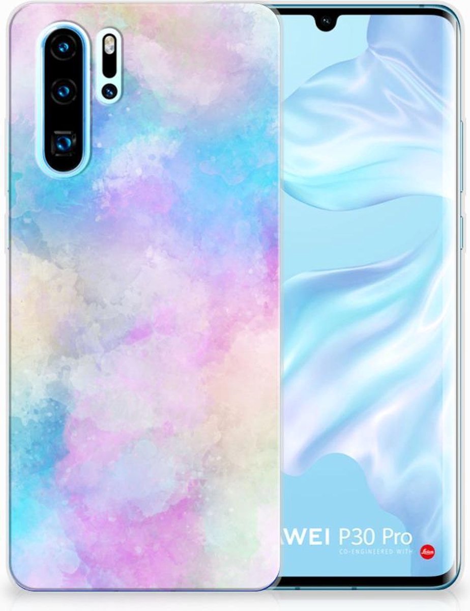 Hoesje maken Huawei P30 Pro Watercolor Light