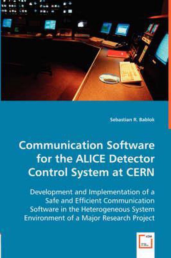 Communication Software for the ALICE Detector Control System ... - cover