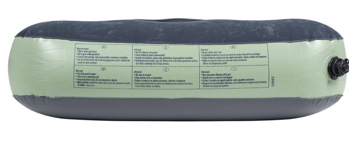 Bo-Camp Luchtbed Velours Air-XL 1 - 200x78x23cm - 1 persoons
