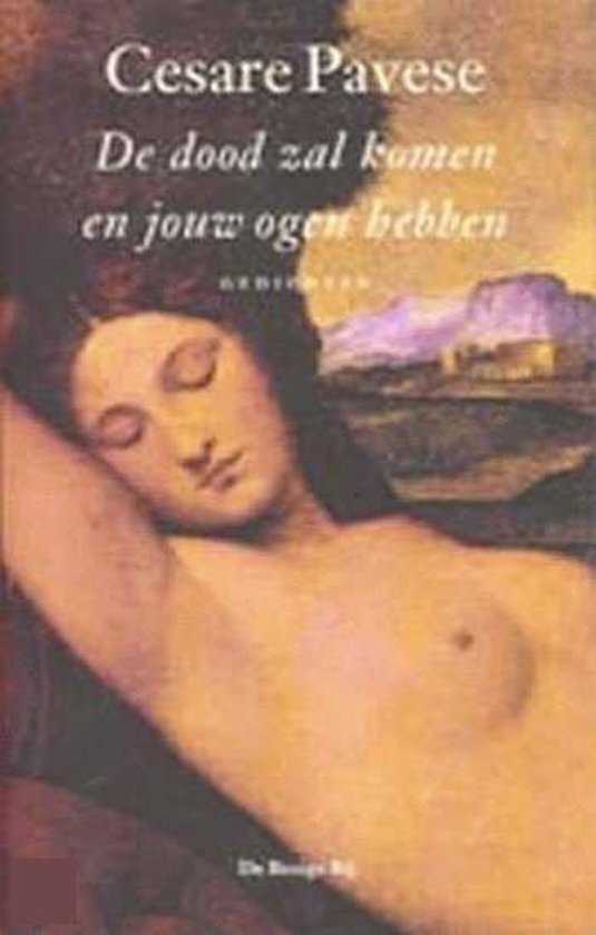 Cover van het boek 'De dood zal komen en jouw ogen hebben'