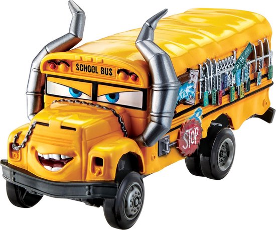 Cars 3 Bus miniature surdimensionné Miss Fritter Deluxe Toy | bol