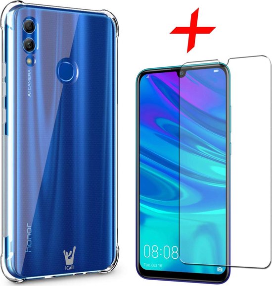 Sitcom thuis Moeras Huawei P Smart 2019 Hoesjes - Anti Shock Proof Siliconen Back Cover Case  Hoes... | bol.com